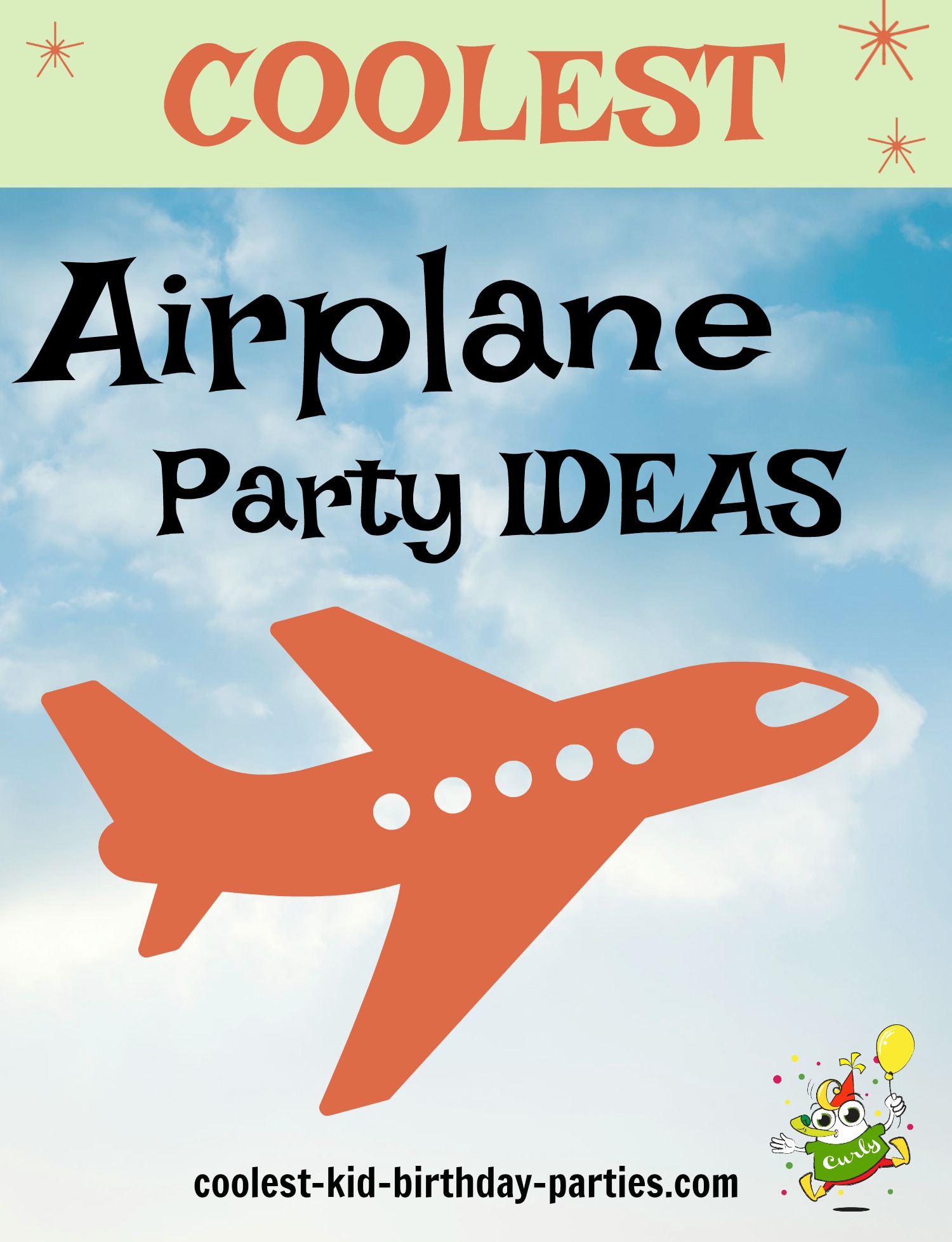 Coolest Airplane Birthday Party