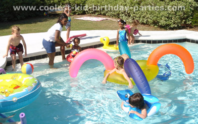 Pool 5th Birthday, Swimming PNG, Pool Party