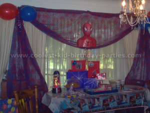 Spiderman Piñata, Happy Birthday, Party Celebration